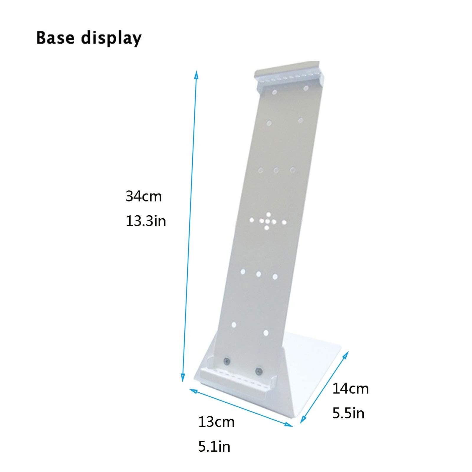 White 5-Panel Wall Mounted File Organizer for Desk - A4 Document Reference Rack Holds 10 Sheets | Perfect for Office, Home & Classroom Organization | Space-Saving Wall Hanging Storage Solution
