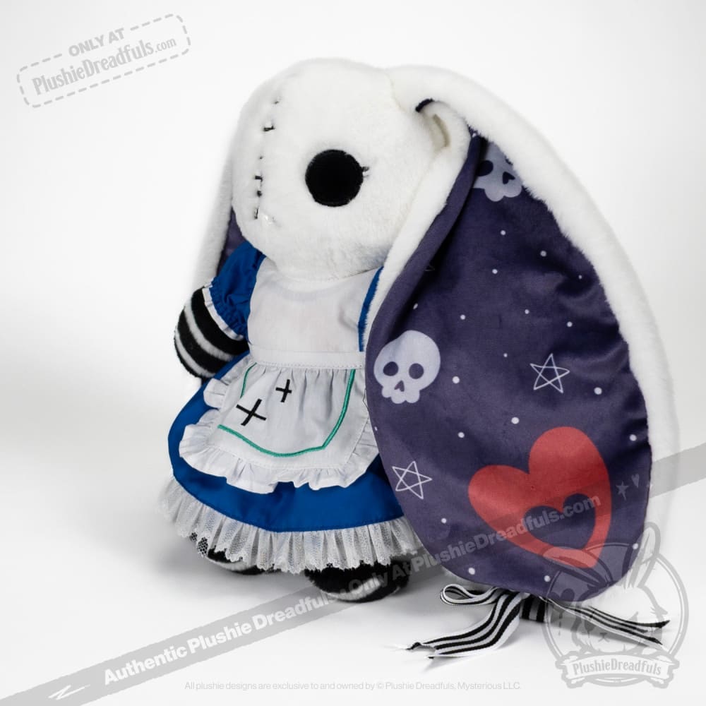 Victorian McGee's Alice in Wonderland Rabbit Plush Toy - Soft Stuffed Animal for Kids, Collectors & Disney Fans - Perfect for Gifts, Nursery Decor & Themed Parties
