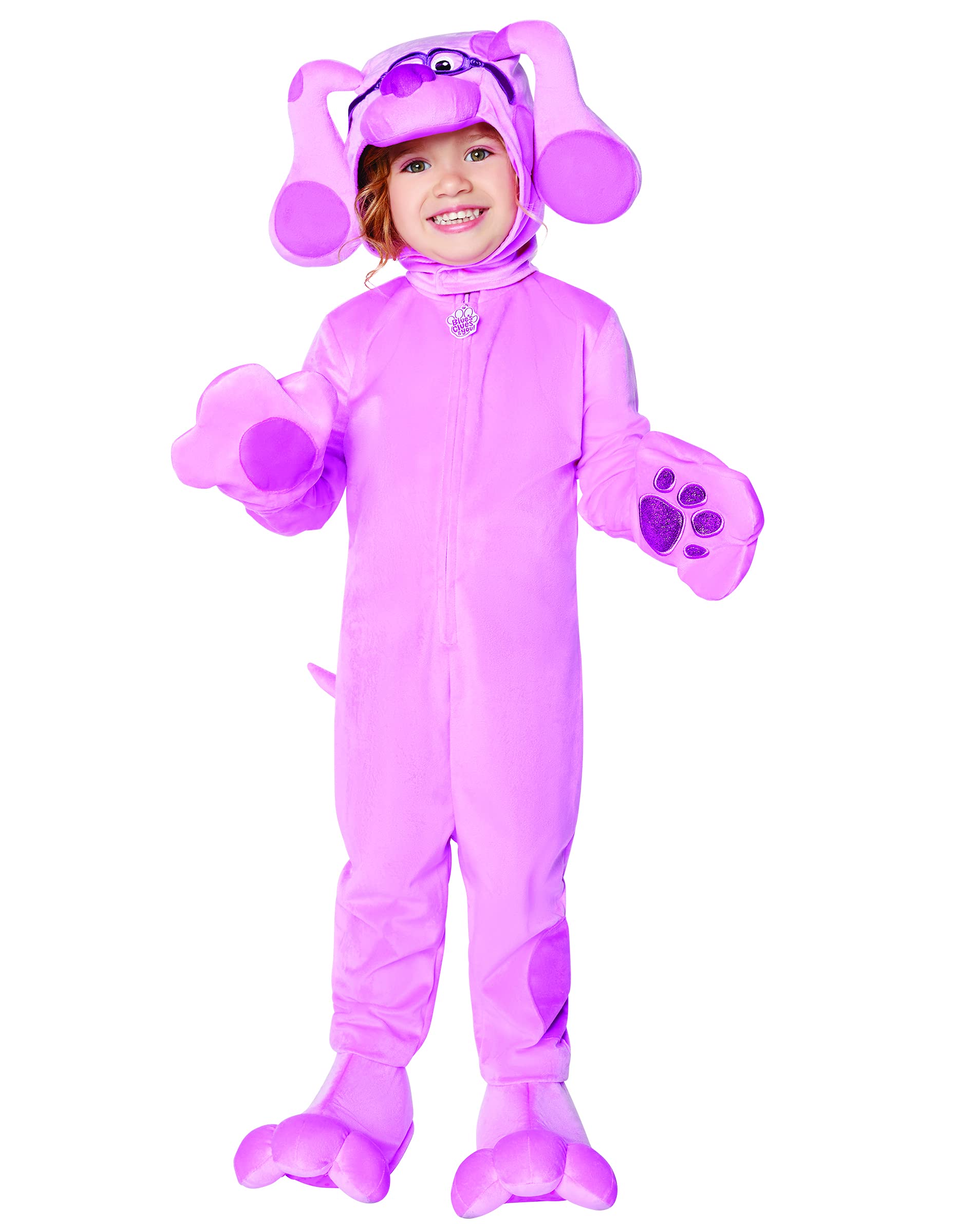 Blues Clues Magenta Toddler Costume | Officially Licensed Jumpsuit for Halloween & Parties