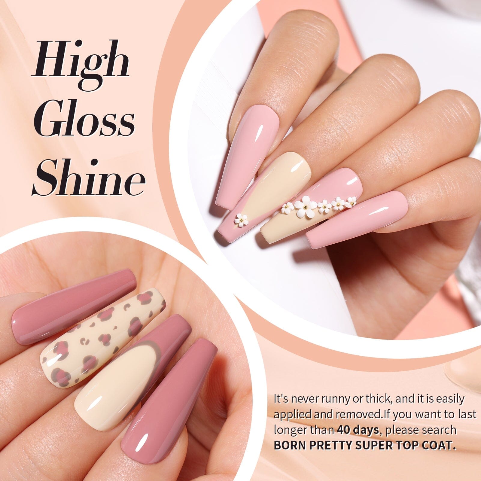 NP06 7ml Gel Nail Polish - Long Lasting UV LED Soak Off Nail Art Gel for Manicure & Pedicure - Perfect for Salon, Home Use & DIY Nail Designs