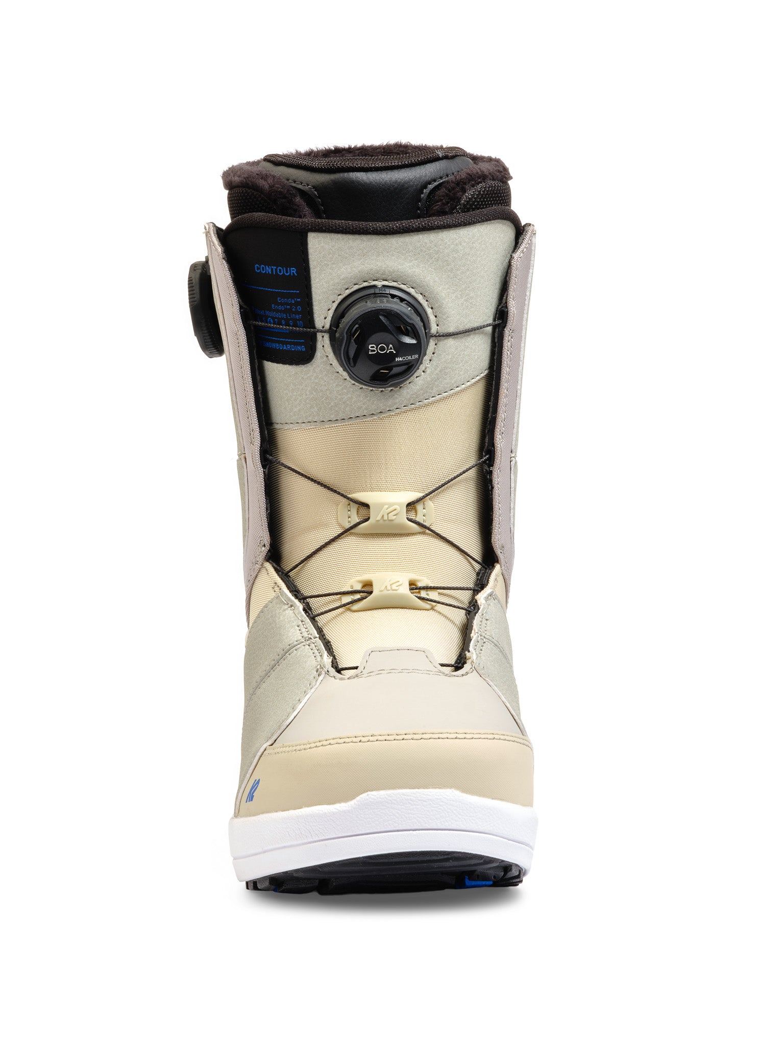 K2 Women's Contour Snowboard Boots 2025 - Comfortable & Supportive for All-Mountain Riding | Perfect for Freestyle, Park & Powder Snowboarding