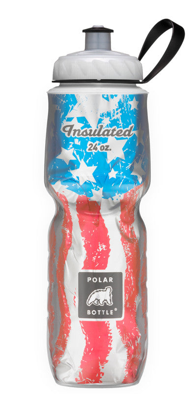 Polar Bottle Artist Series 24oz (710mL) Insulated Water Bottle - BPA Free, Leak Proof, Durable Cycling & Sports Bottle for Gym, Hiking, Running & Outdoor Activities