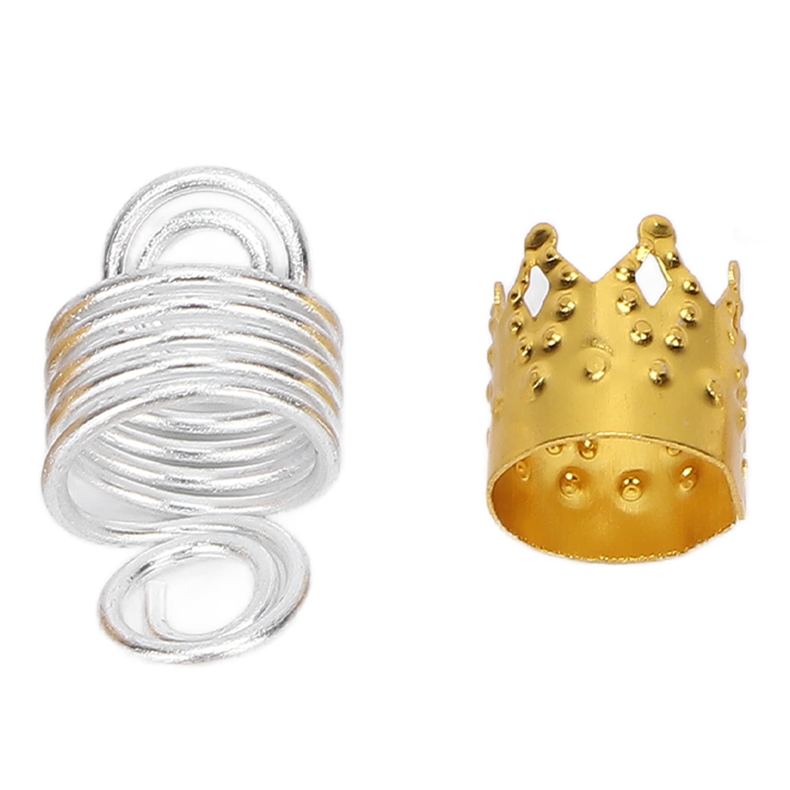 Anti-Oxidation Dreadlock Beads for Hair - Premium Hair Dreadlocks Accessories & Decorations for Men & Women | Perfect for Boho, Festival, and Everyday Style