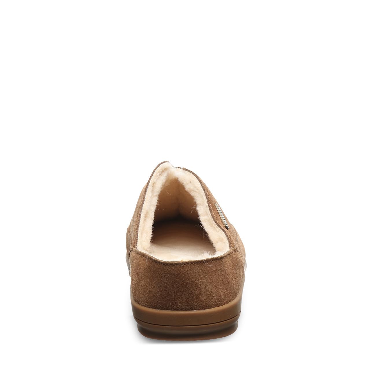 BEARPAW Men's Bruce Suede Slip-On Slippers - Comfortable Casual Shoes for Indoor & Outdoor Wear - Perfect for Lounging, Errands, and Relaxing at Home