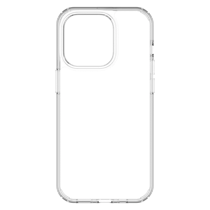 QDOS Hybrid Case for iPhone 14 Pro - Clear Protective Cover with Shock Absorption | Perfect for Outdoor Activities, Travel & Daily Use