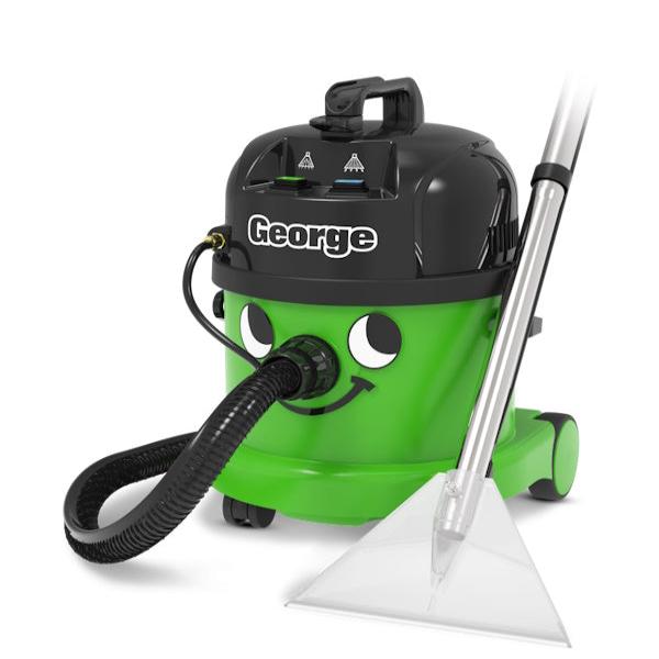 Numatic George 15L Wet Dry Vacuum Carpet Cleaner - Powerful Carpet Extractor for Deep Cleaning Carpets, Upholstery, and Hard Floors