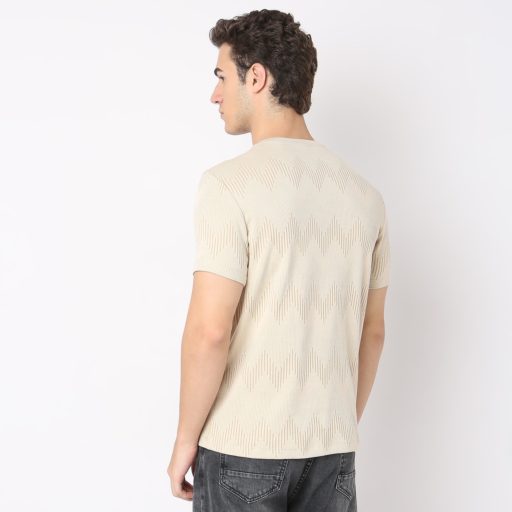 Explorer™ Tee - Premium Fine Knitted Cotton T-Shirt for Men | Regular Fit Casual Wear | Perfect for Outdoor Adventures & Everyday Comfort