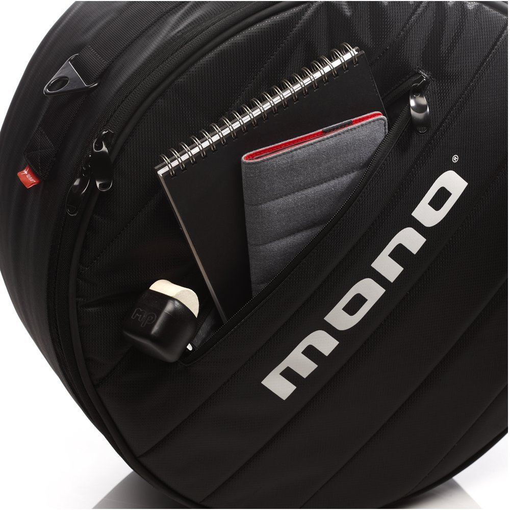 M80 Snare Drum Case - Heavy Duty Black Protective Cover for Drummers | Perfect for Gigging, Travel & Storage