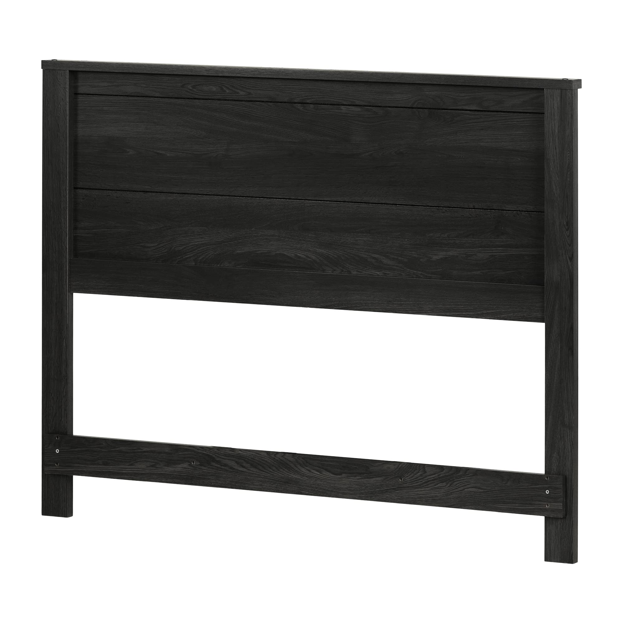 South Shore Step One Essential Full Size Headboard in Gray Oak - Perfect for Modern Bedroom Decor & Space-Saving Solutions