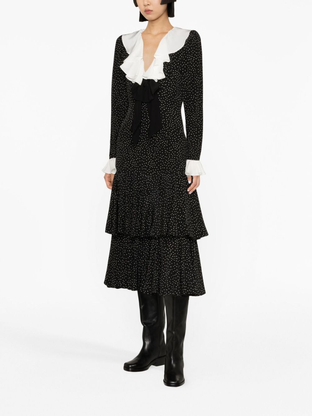 Alessandra Rich Black Dresses for Women | Elegant Evening Gowns & Party Dresses | Perfect for Cocktail Parties, Weddings & Special Occasions