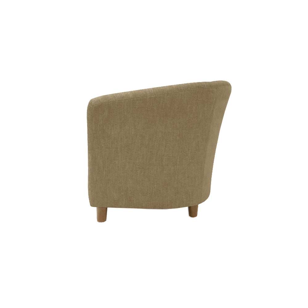 Ton Tub Armchair - Modern Lounge Chair for Living Room, Bedroom & Office - Comfortable Tub-Style Seating for Relaxing & Reading
