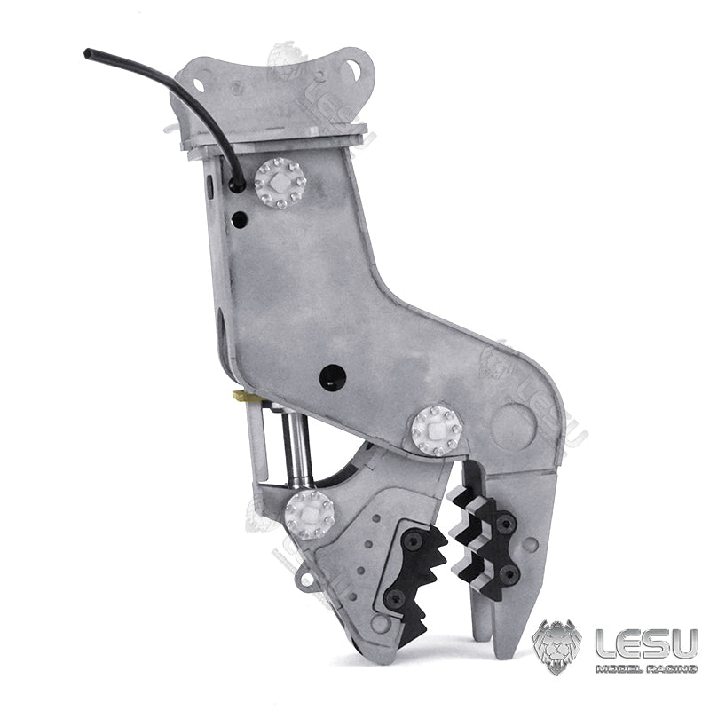 1/14 LESU PC360 Metal Excavator Truck Tracks Kit with Sprocket, ESC Motor & Metal Cabin - Heavy Duty Grab Grapple Bucket for RC Construction Vehicles - Perfect for RC Model Building, Construction Simulation & Collectors