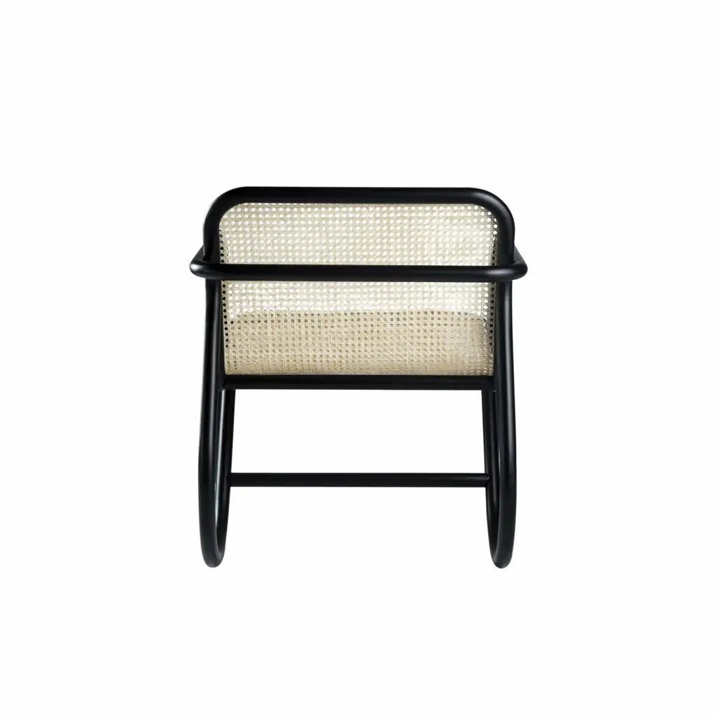 GTV No. 200 Bentwood Lounge Chair - Mid Century Modern Wooden Accent Chair for Living Room, Bedroom, or Office - Perfect for Relaxing, Reading, and Adding Stylish Comfort to Your Home Decor