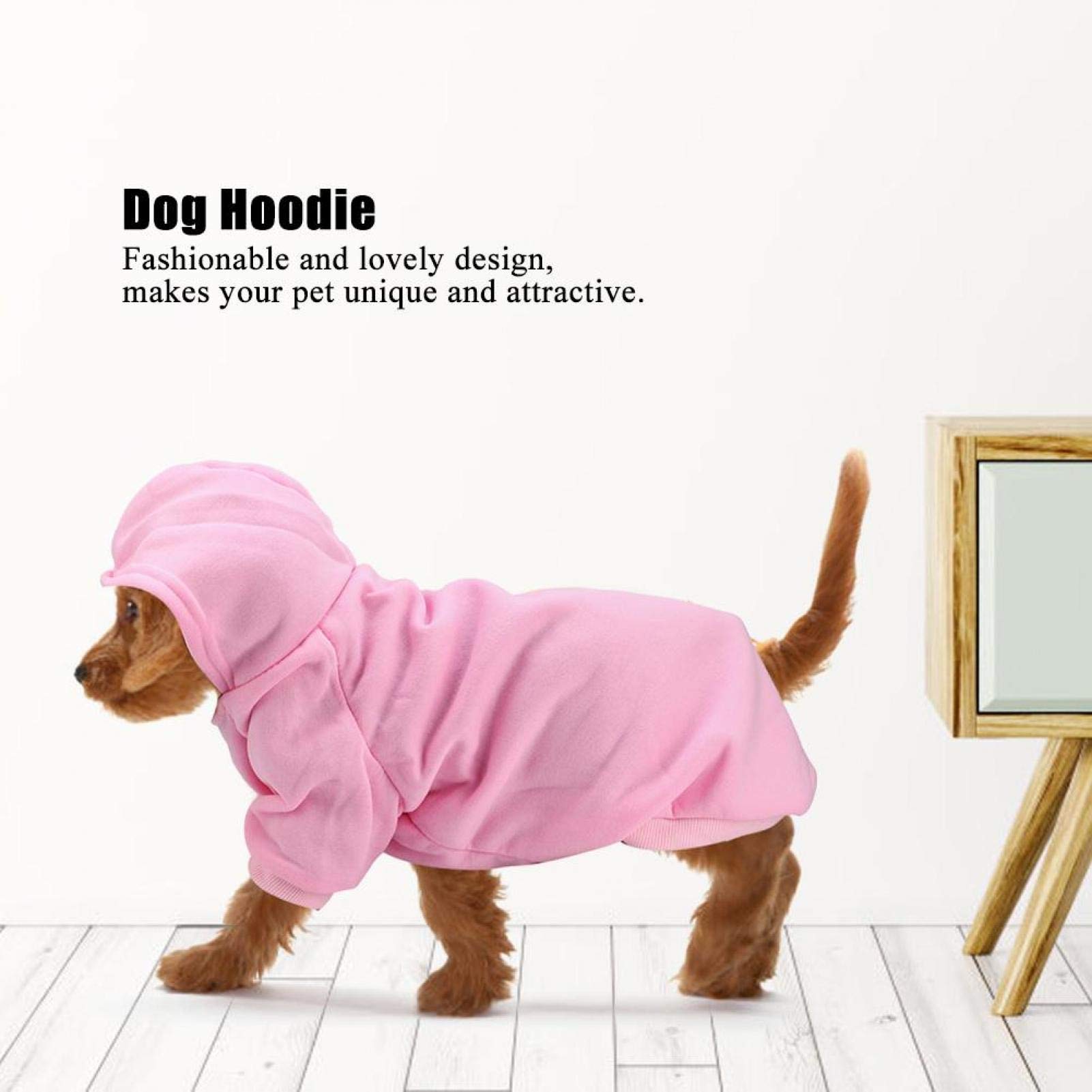 Polyester Pet Dog Hoodie - XXL for Outdoor Walks