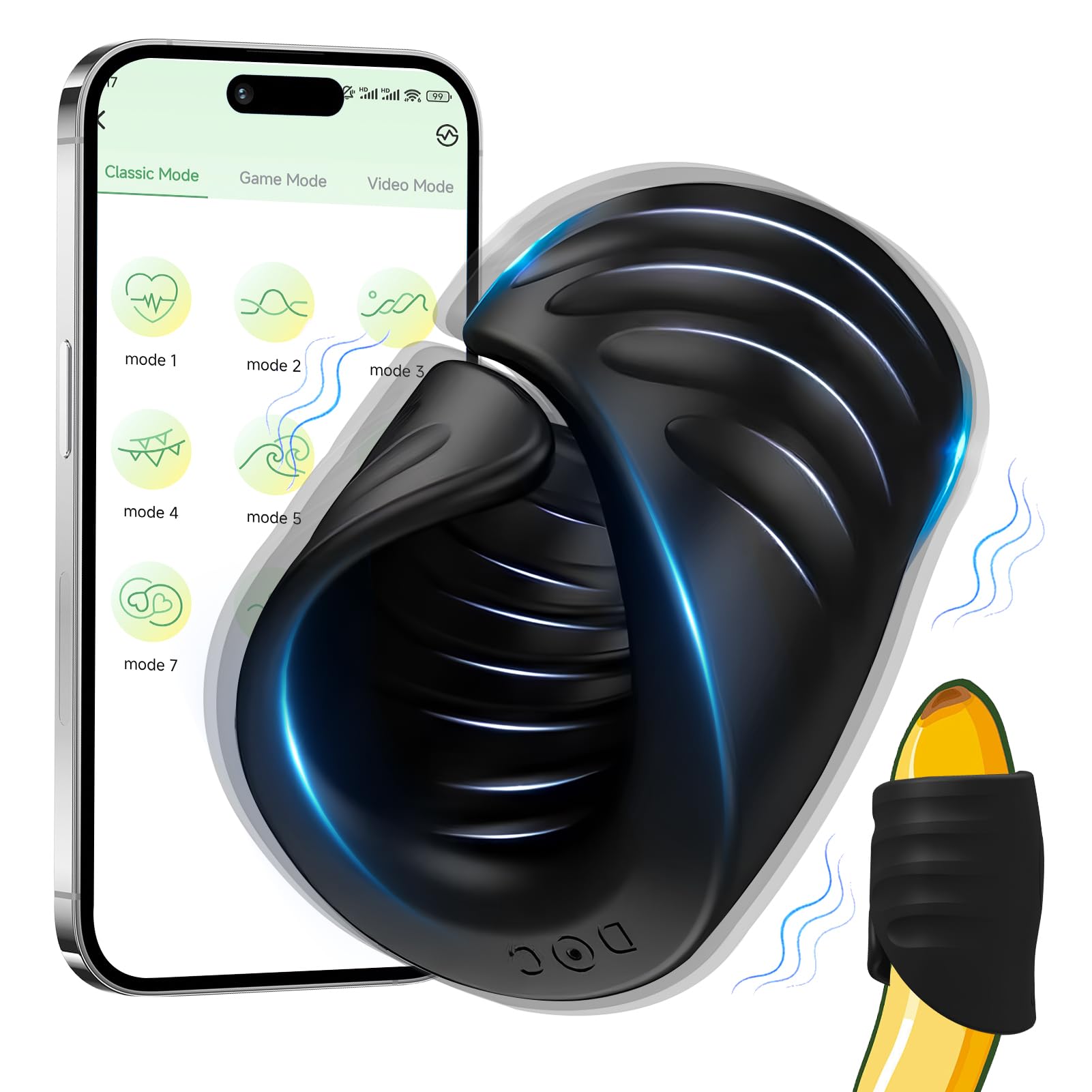 Electric Automatic Male Masturbator with Thrusting & Sucking - Realistic Pocket Pussy for Men - Hands-Free Auto Stroker & BJ Simulator - Rechargeable Adult Toy for Discreet Pleasure - Perfect for Solo Play, Travel & Stress Relief - Model L12765