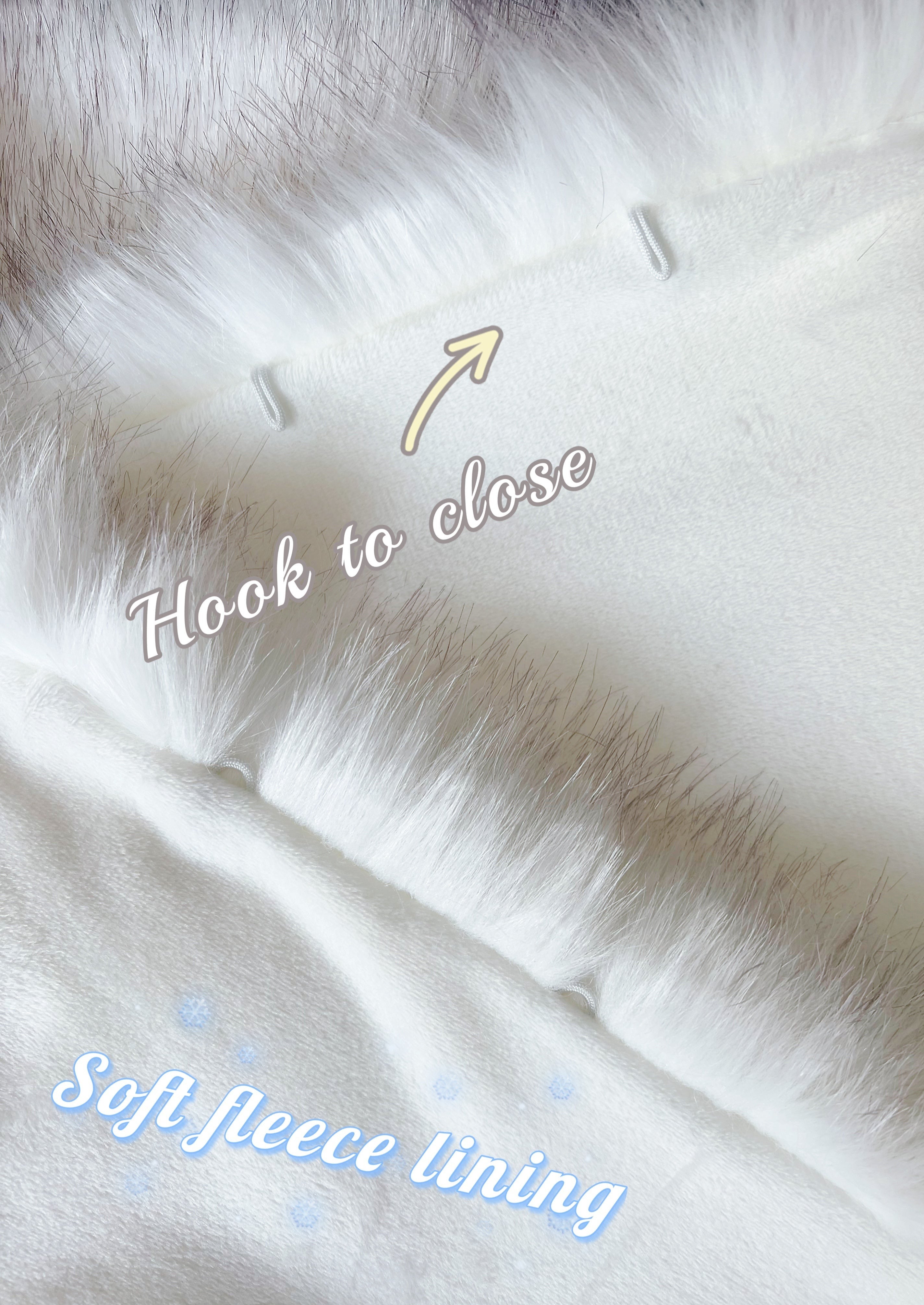 Elegant Pure Ivory Fur Shawl for Brides – Celia Wht01 | Perfect for Weddings, Photo Shoots & Formal Events
