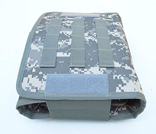 Tactical Molle Toiletry Bag for Camping & Travel - Military Grade Wash Kit with ACU Camo | Perfect for Outdoor Adventures, Hiking & Survival Gear