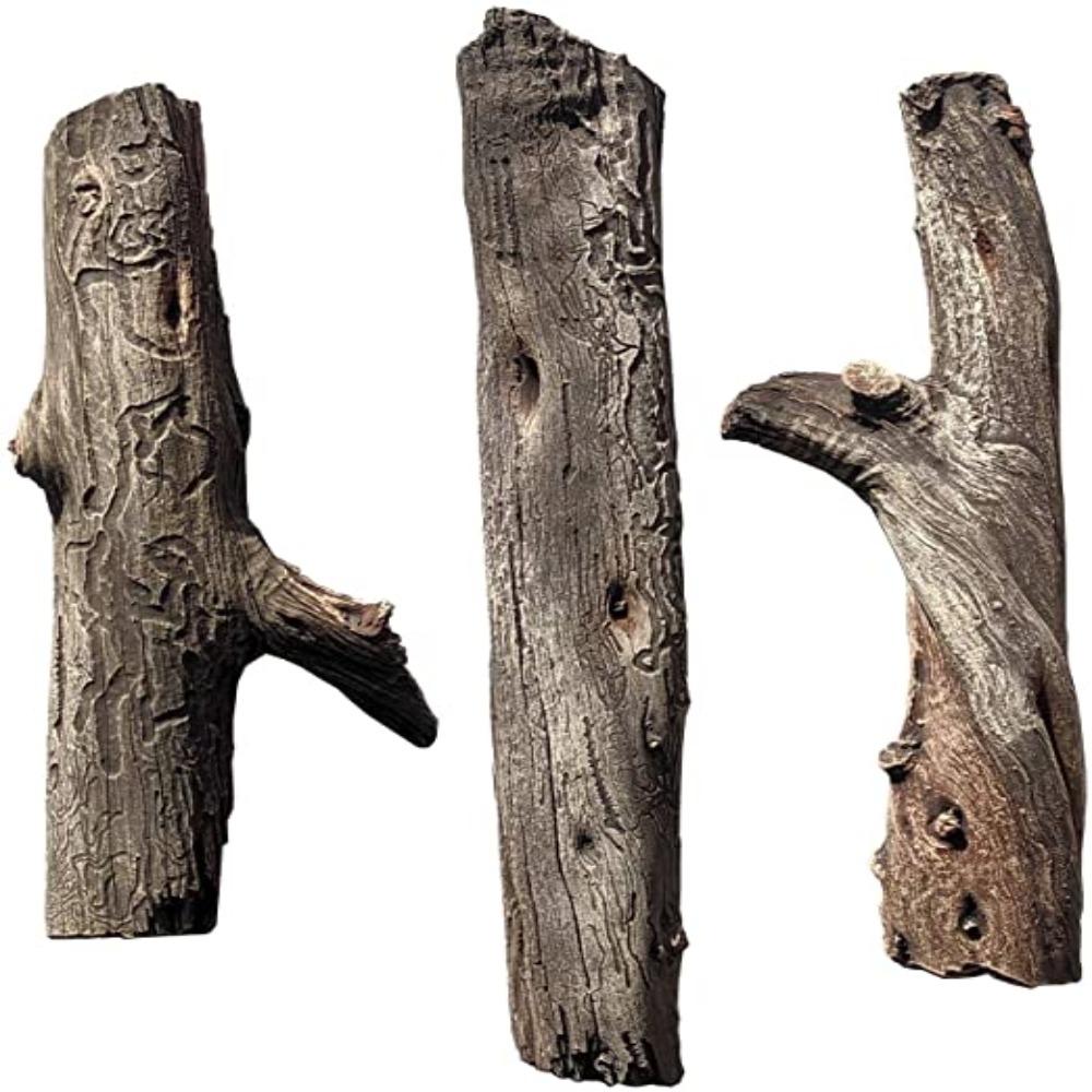 Premium Grand Canyon Twig Kits for Gas Fireplaces & Fire Pits - Natural Wood Look Fireplace Inserts - Perfect for Indoor & Outdoor Decorative Heating