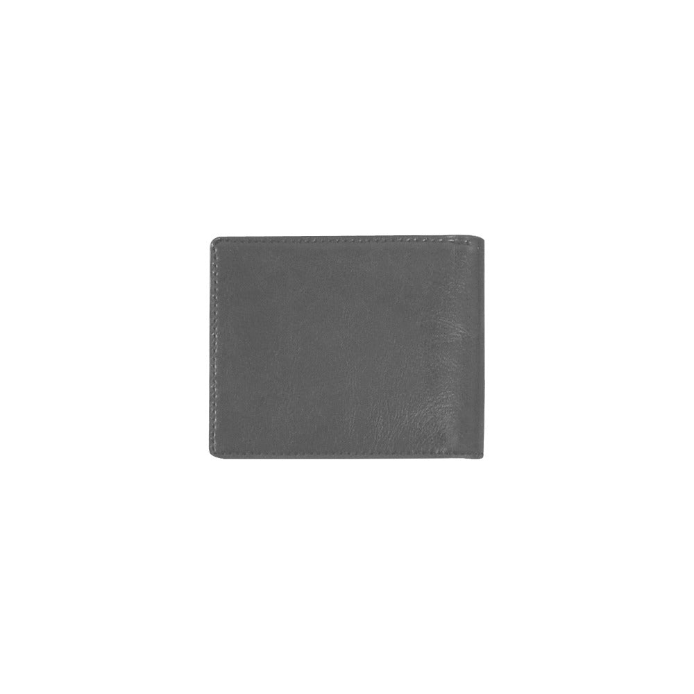 Bad To The Bone Mini Bifold Leather Wallet for Men - Slim RFID Blocking Genuine Leather Wallet - Perfect for Everyday Carry, Travel & Gifts