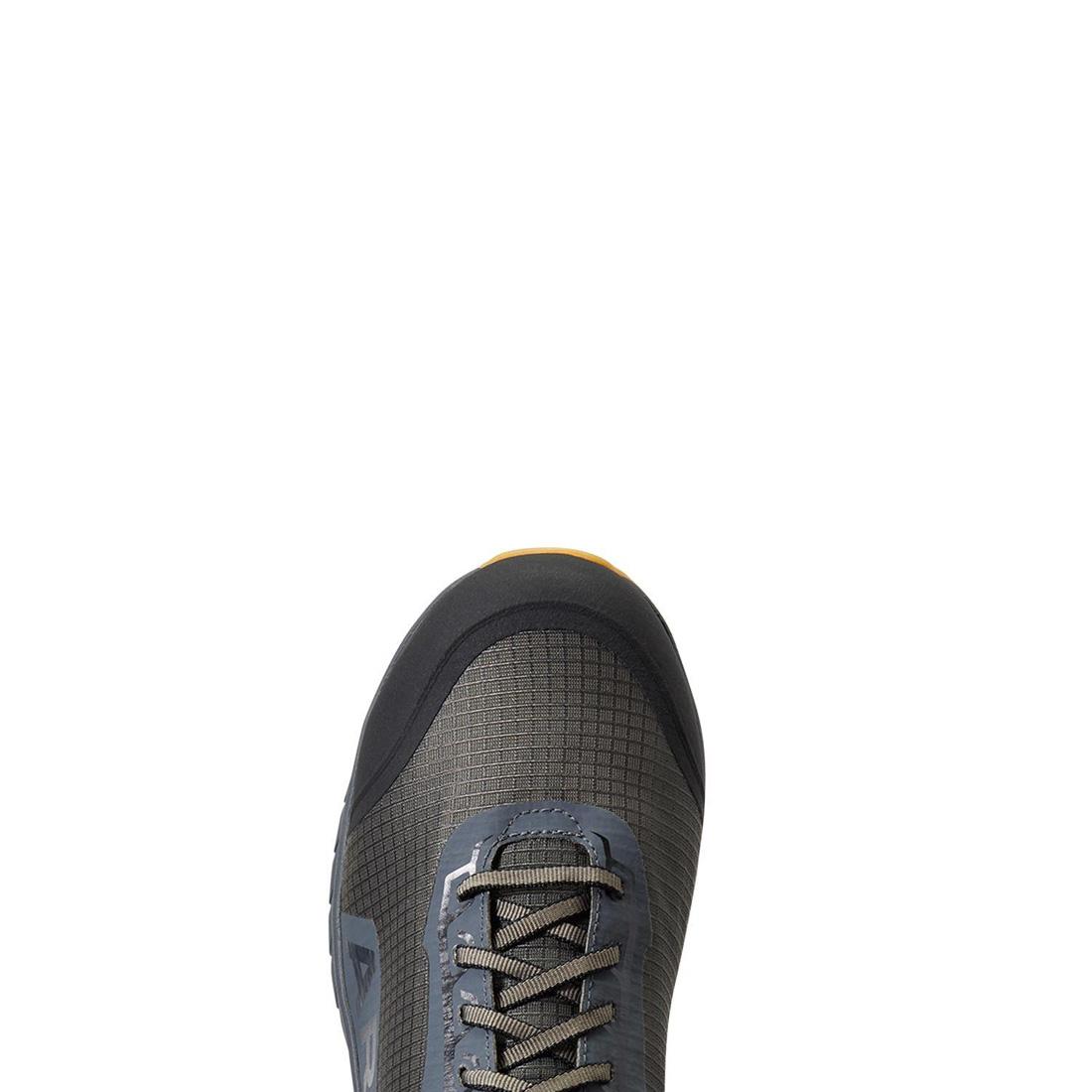 Outpace Composite Toe Work Shoes for Men - Lightweight Safety Boots with Steel Toe Protection, Slip Resistant & Comfortable for Construction, Warehouse & Outdoor Work