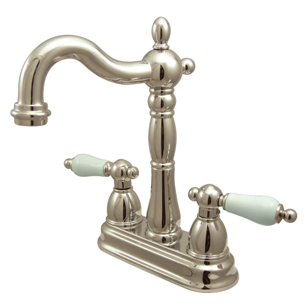 Stainless Steel Hook Spout Bar Faucet - No Pop-Up Rod - Perfect for Kitchen Sinks, Wet Bars, and Commercial Use