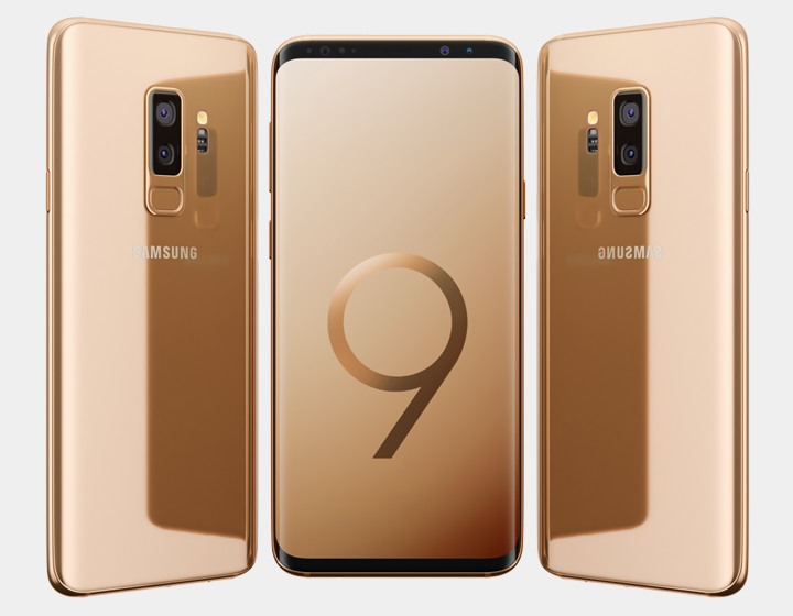 Samsung Galaxy S9+ 128GB Dual SIM G965F Unlocked Smartphone (Sunrise Gold) - International Version for Travel & Business Use