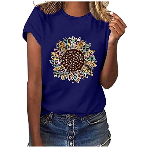 Funny Women's Graphic Tees - Short Sleeve Cute Printed Summer Tops for Casual Wear, Outings & Vacation