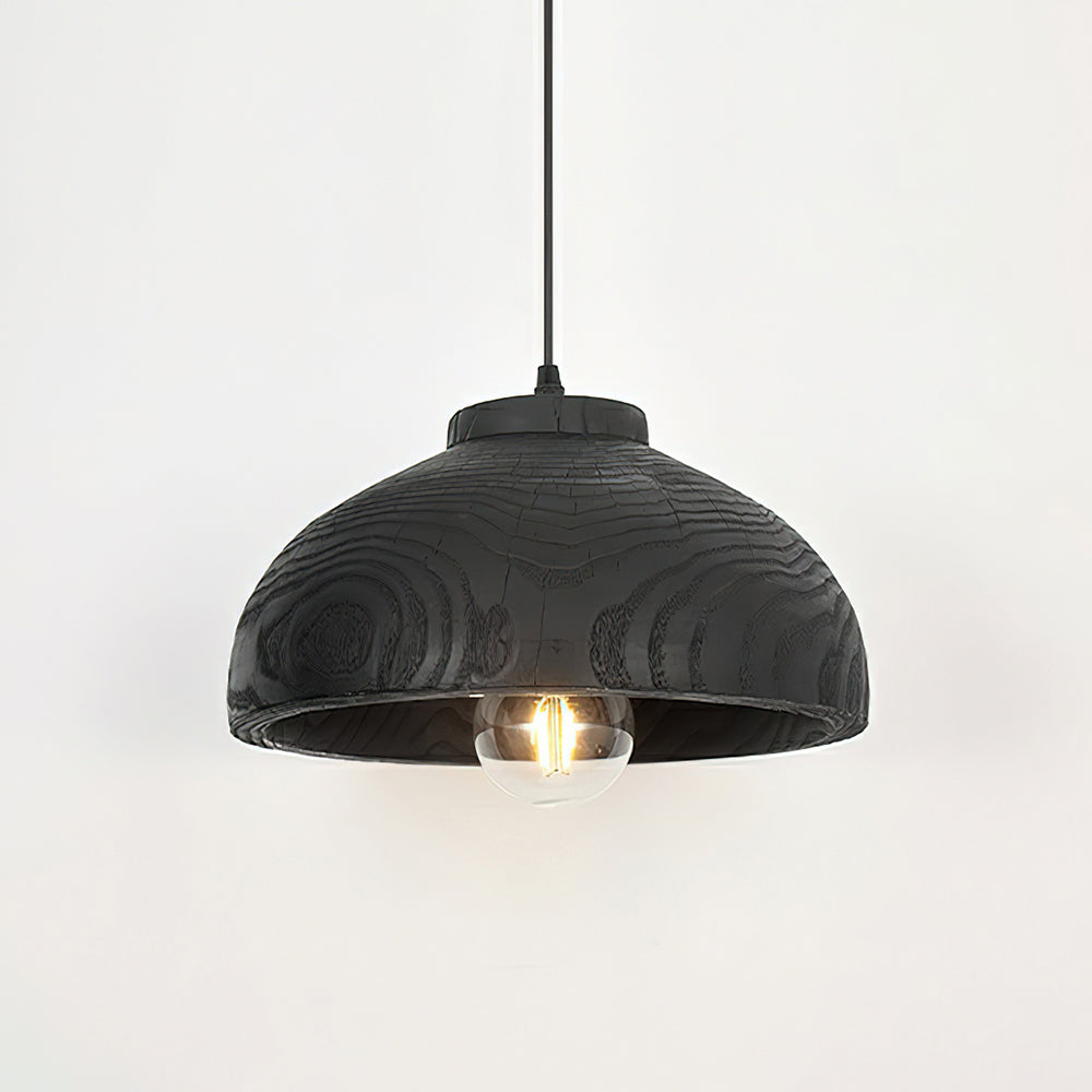 Ashen Wave Pendant Light - Modern Scandinavian Style Ceiling Lamp for Dining Room, Kitchen Island, Living Room & Bedroom Lighting