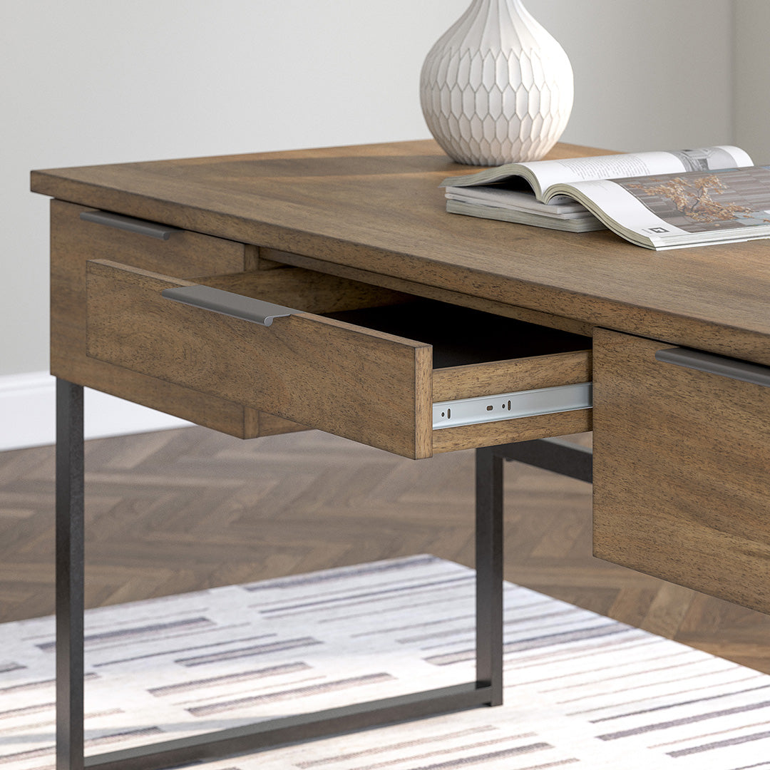 Montia Desk - Modern Minimalist Writing Desk for Home & Office - Perfect for Work, Study, and Creative Spaces