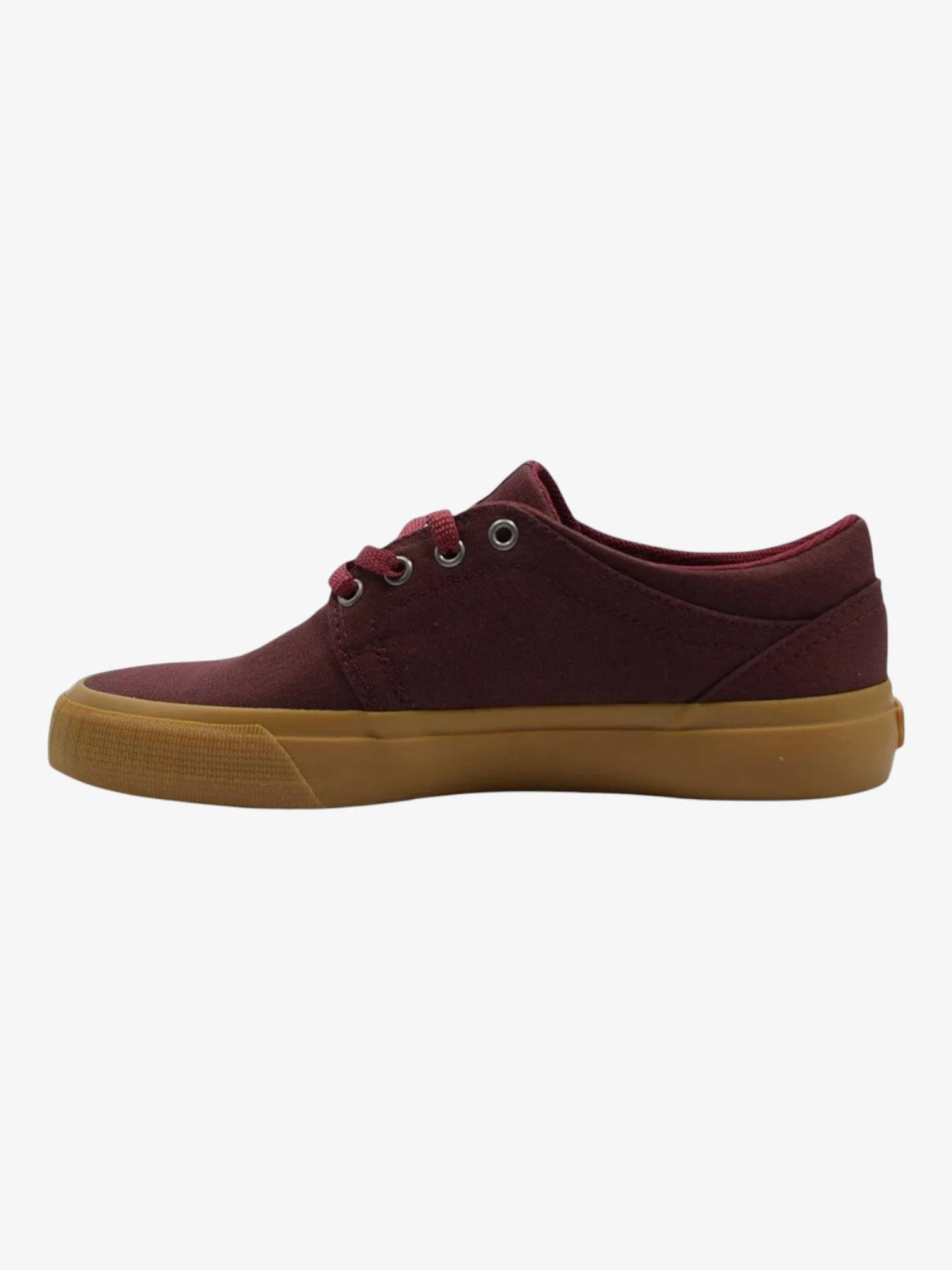 DC Trase TX Sneakers for Men - Burgundy & Brown Skate Shoes - Comfortable & Durable for Skateboarding, Streetwear & Casual Wear
