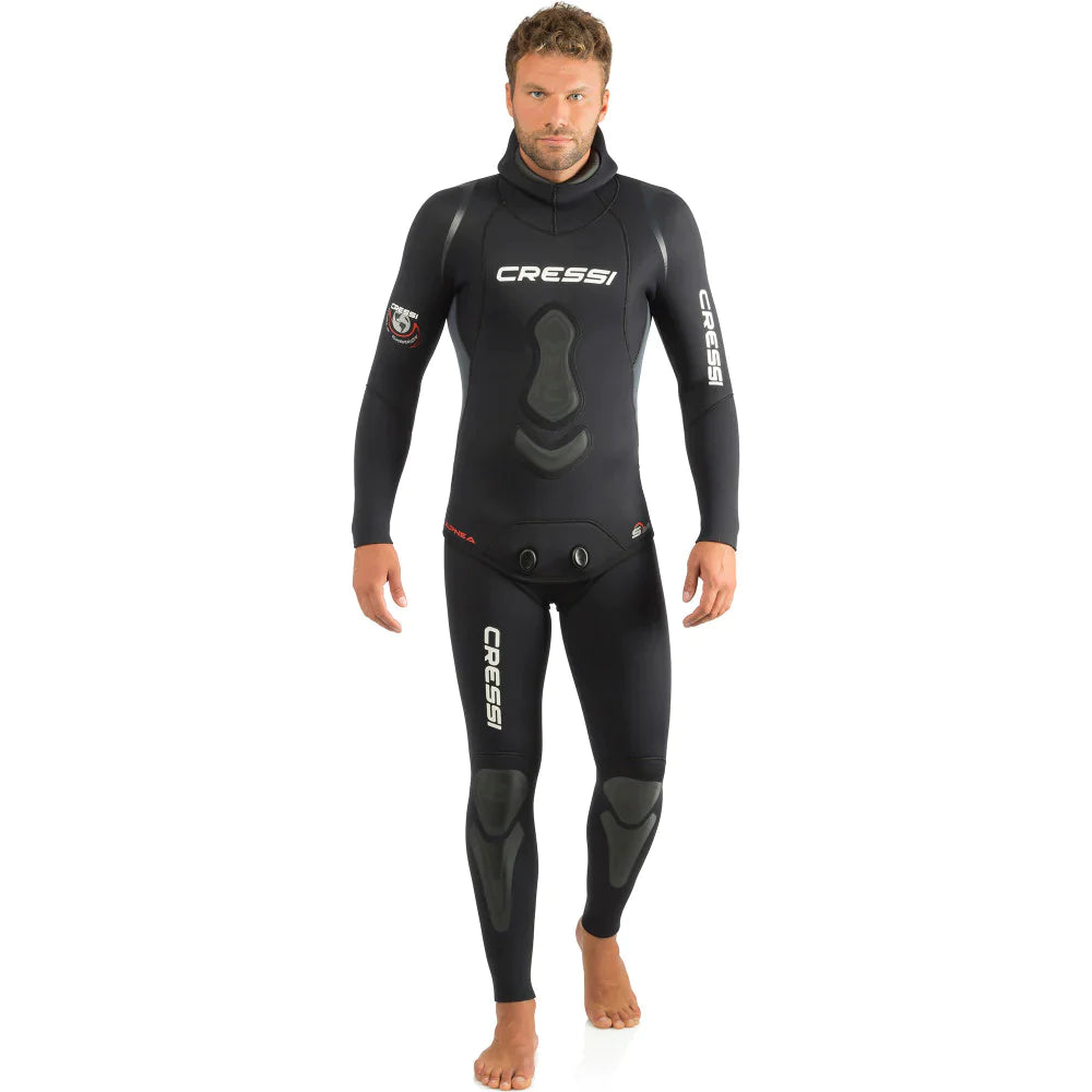 Cressi Apnea 5mm Neoprene Wetsuit for Spearfishing & Freediving - Warm & Flexible Scuba Diving Suit for Men & Women | Perfect for Cold Water Adventures & Underwater Hunting