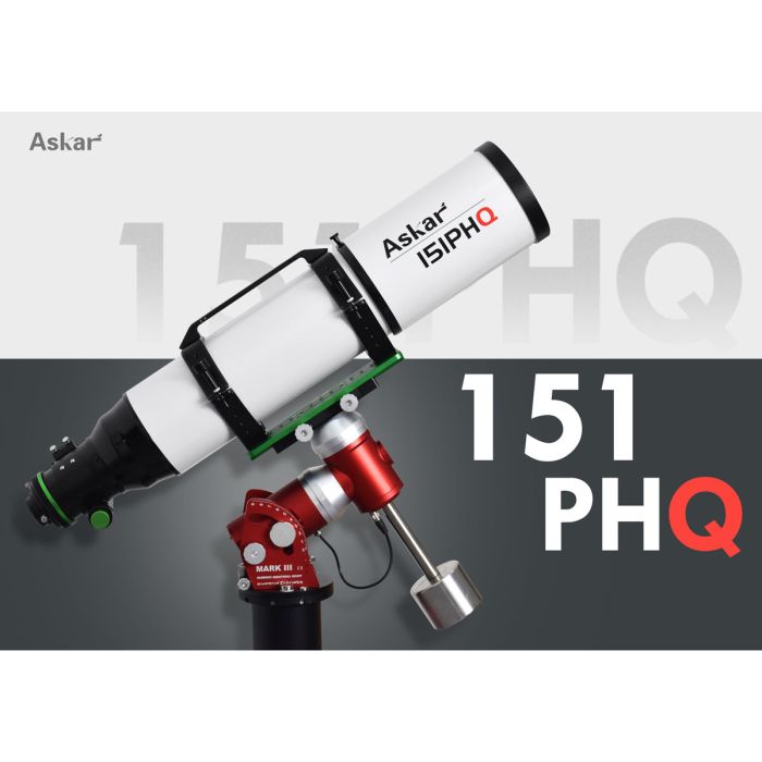 Askar 151PHQ 151mm f/7 Quadruplet Flat Field Refractor Telescope - Perfect for Astrophotography, Deep Space Observation & Stargazing