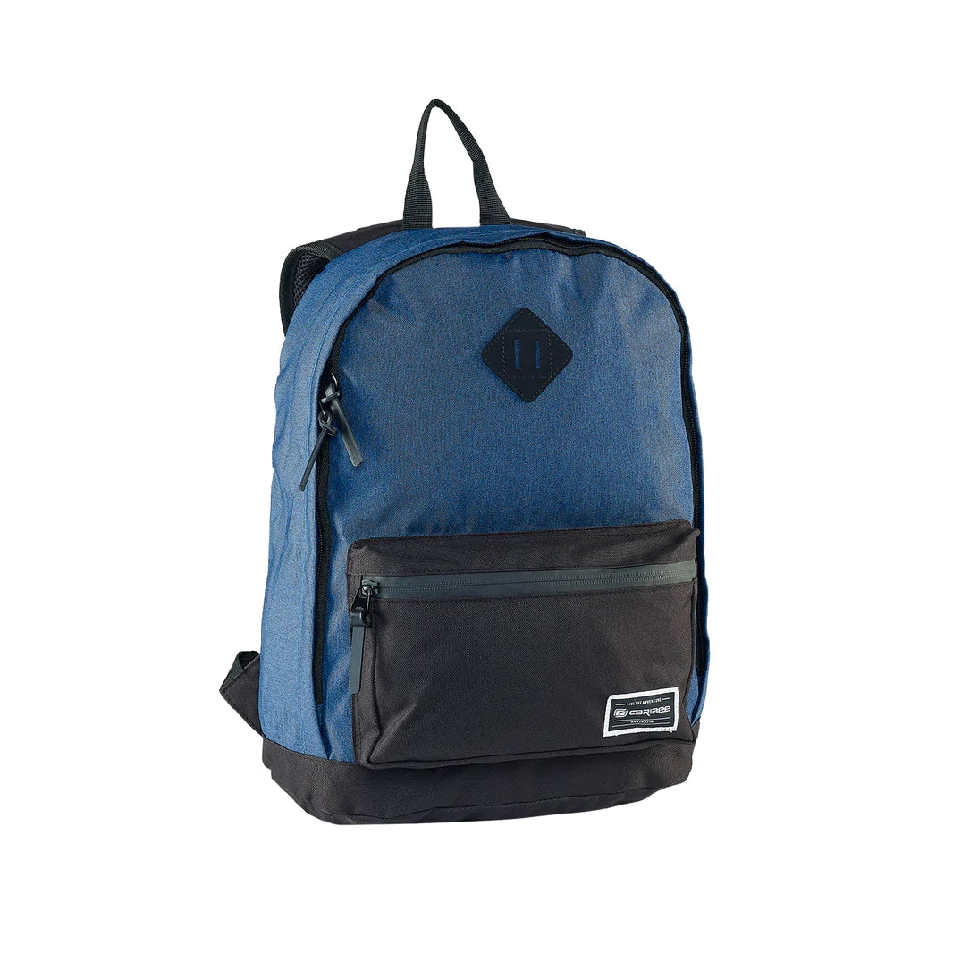 Caribee 6468 CAMPUS 22L A4 Compatible Backpack - Navy Blue Laptop Backpack for College, Work & Travel | Durable Water-Resistant School Bag for Students & Professionals