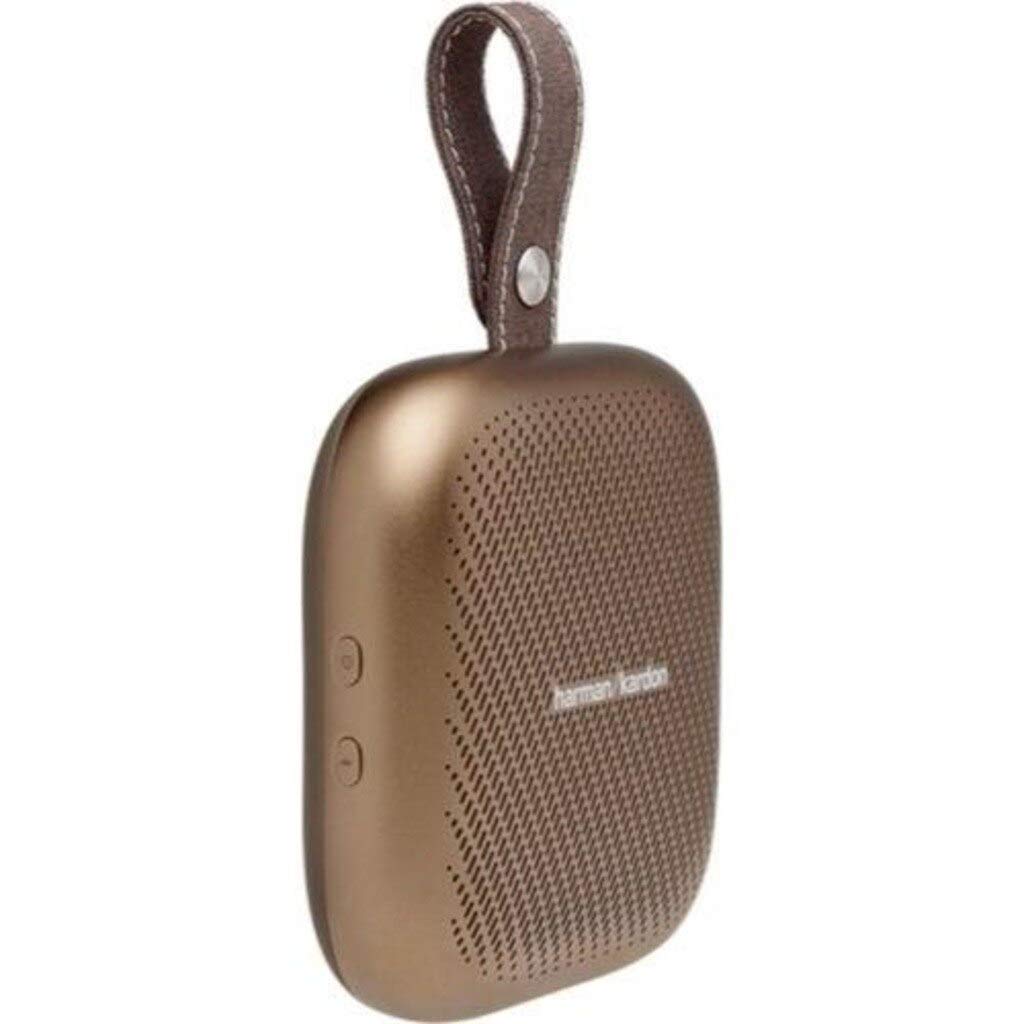 Harman Kardon NEO Portable Wireless Bluetooth Speaker with Rich Bass - Premium Copper Finish | Perfect for Outdoor Travel, Beach Parties & Home Entertainment