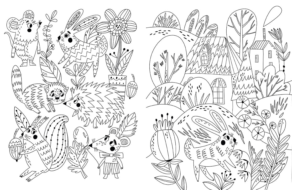 Relaxing Kids Coloring Book - Fun & Calming Activity for Children - Perfect for Stress Relief, Creativity & Quiet Time at Home or School