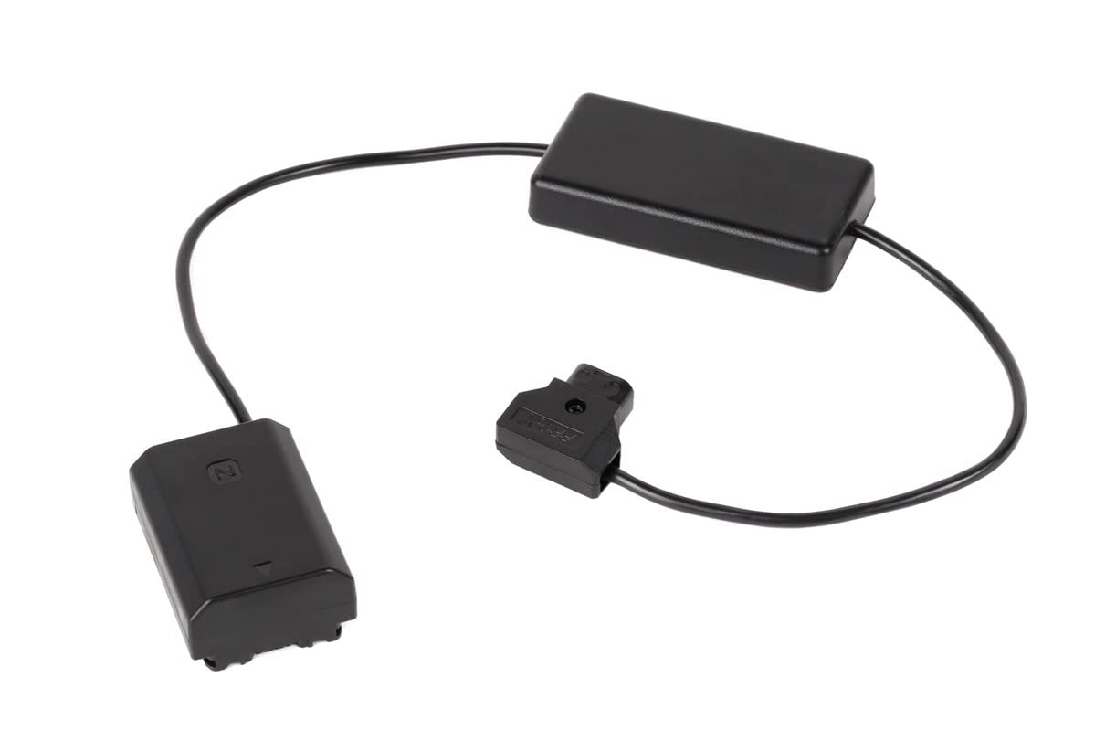 Anton/Bauer P-Tap to Sony NP-FZ100 Battery Charging Cable (20 Inches) - Compatible with Sony A9, A7R III, A7S III - Camera Power Supply & Dummy Battery Charger for Professional Photography & Videography