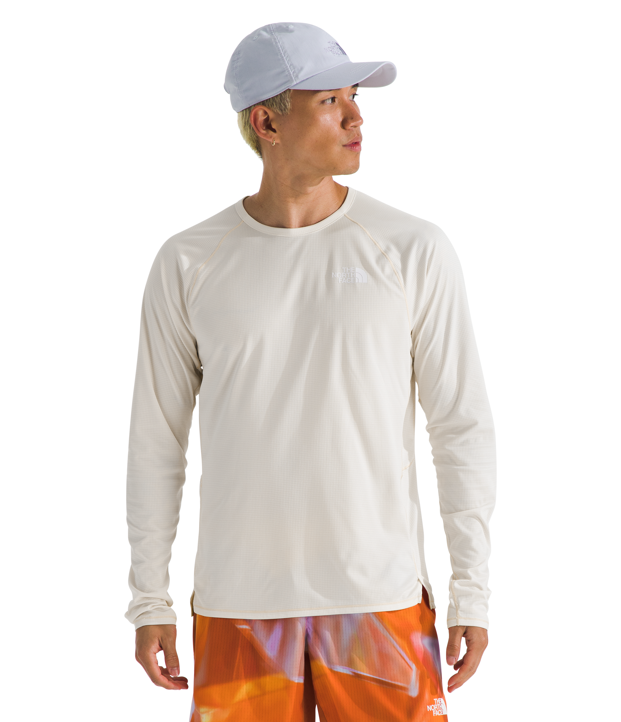 Men's Sunriser Long Sleeve Shirt - White Dune - UPF 50+ Sun Protection, Breathable & Lightweight for Hiking, Camping & Outdoor Activities