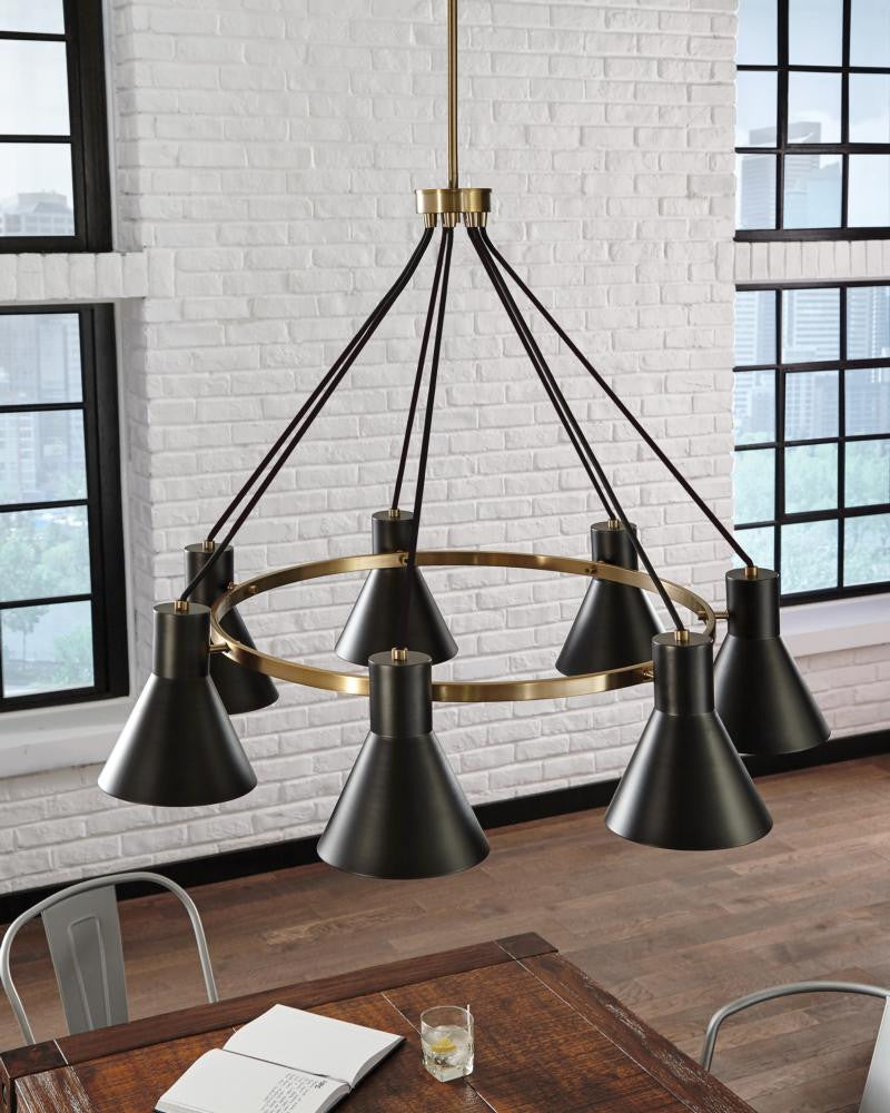 Elegant Towner Crystal Chandelier - Modern Ceiling Light Fixture for Dining Room, Living Room & Bedroom | Perfect for Home Decor & Wedding Venues