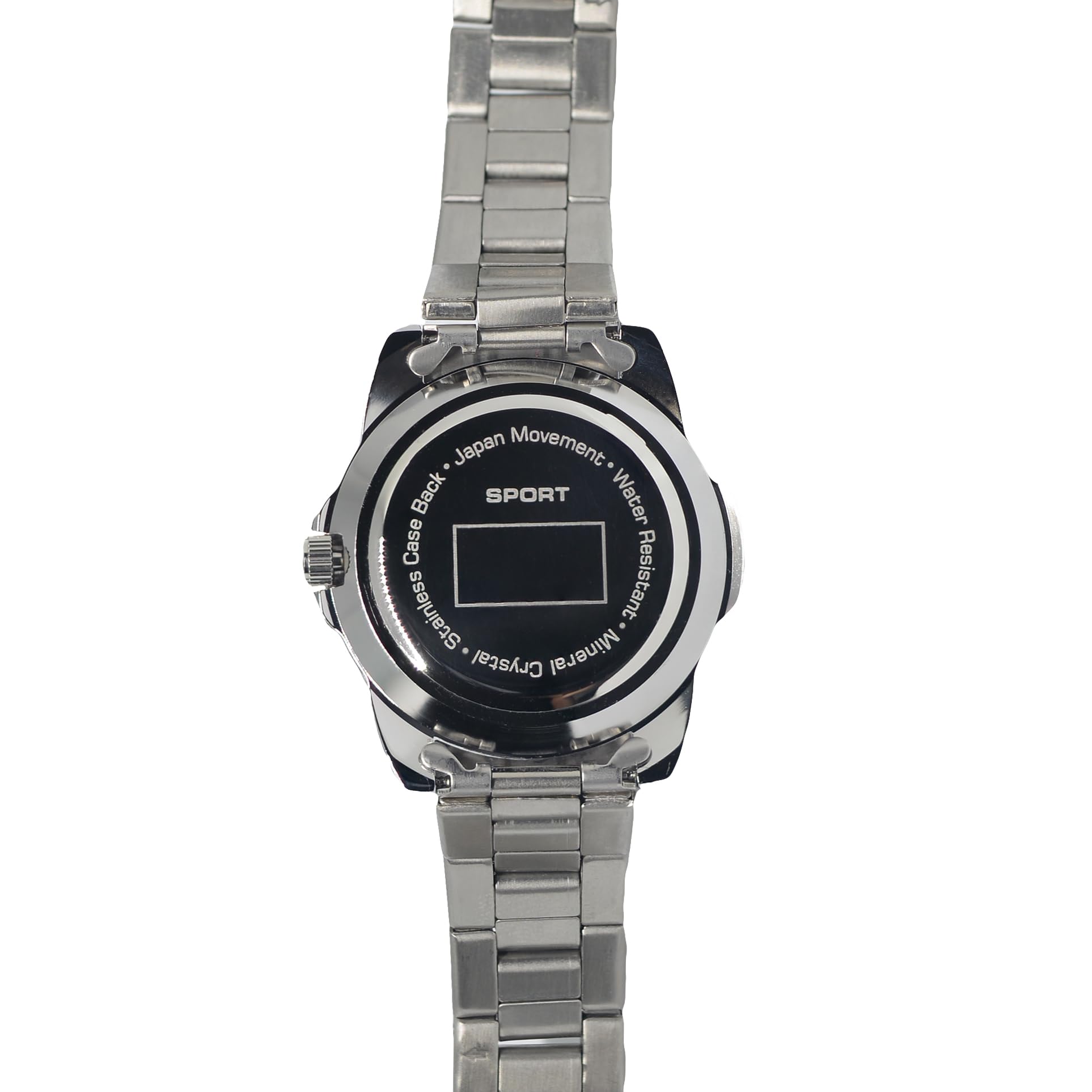 SunTime Men's NCAA Team Sport Watch - 20mm Stainless Steel Band, Reflective Shiny Dial with Date Display - Perfect for College Sports Fans & Everyday Wear