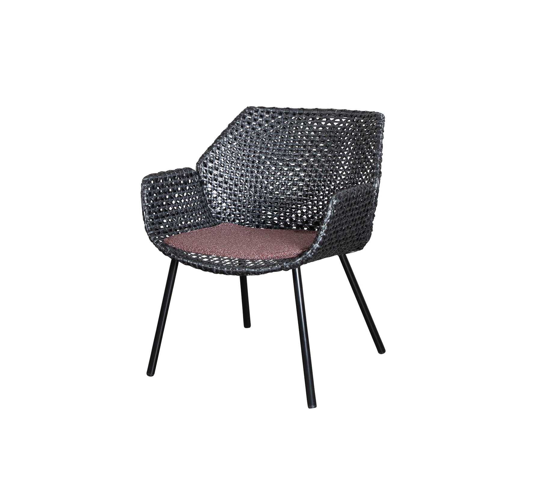 Vibe Lounge Chair - Modern Comfortable Relaxing Chair for Living Room, Bedroom & Patio - Perfect for Reading, Napping & Lounging