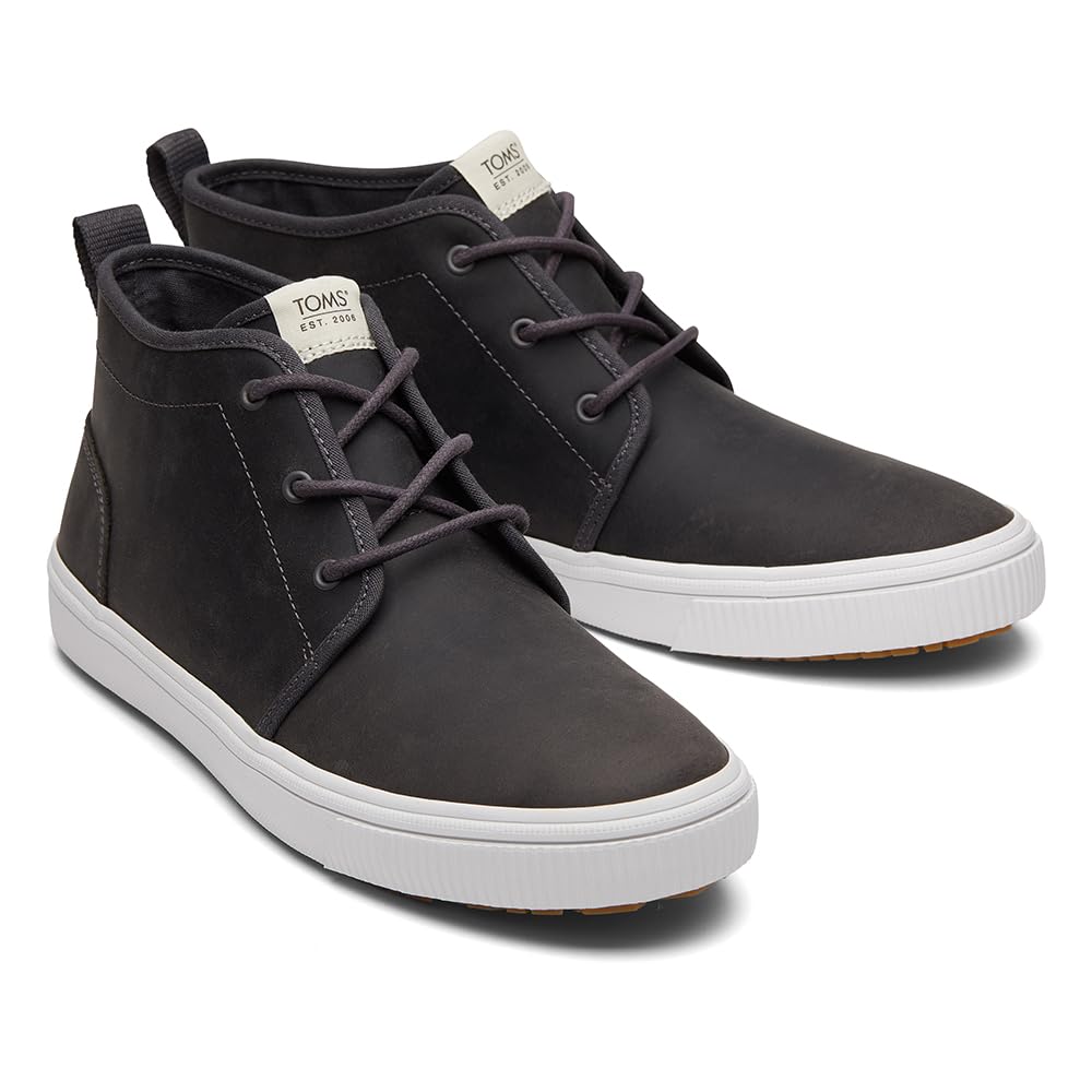 TOMS Men's Carlo Mid Terrain Sneaker - Comfortable Casual Shoes for Hiking & Outdoor Activities | Breathable Lightweight Walking Shoes for Men