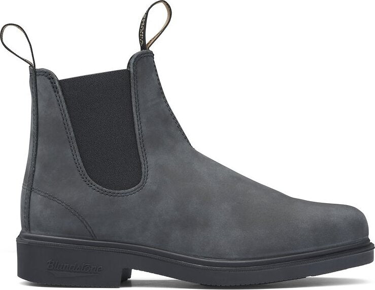 1308 Rustic Black Dress Boots for Men & Women - Stylish & Comfortable for Casual Outings, Work & Outdoor Adventures