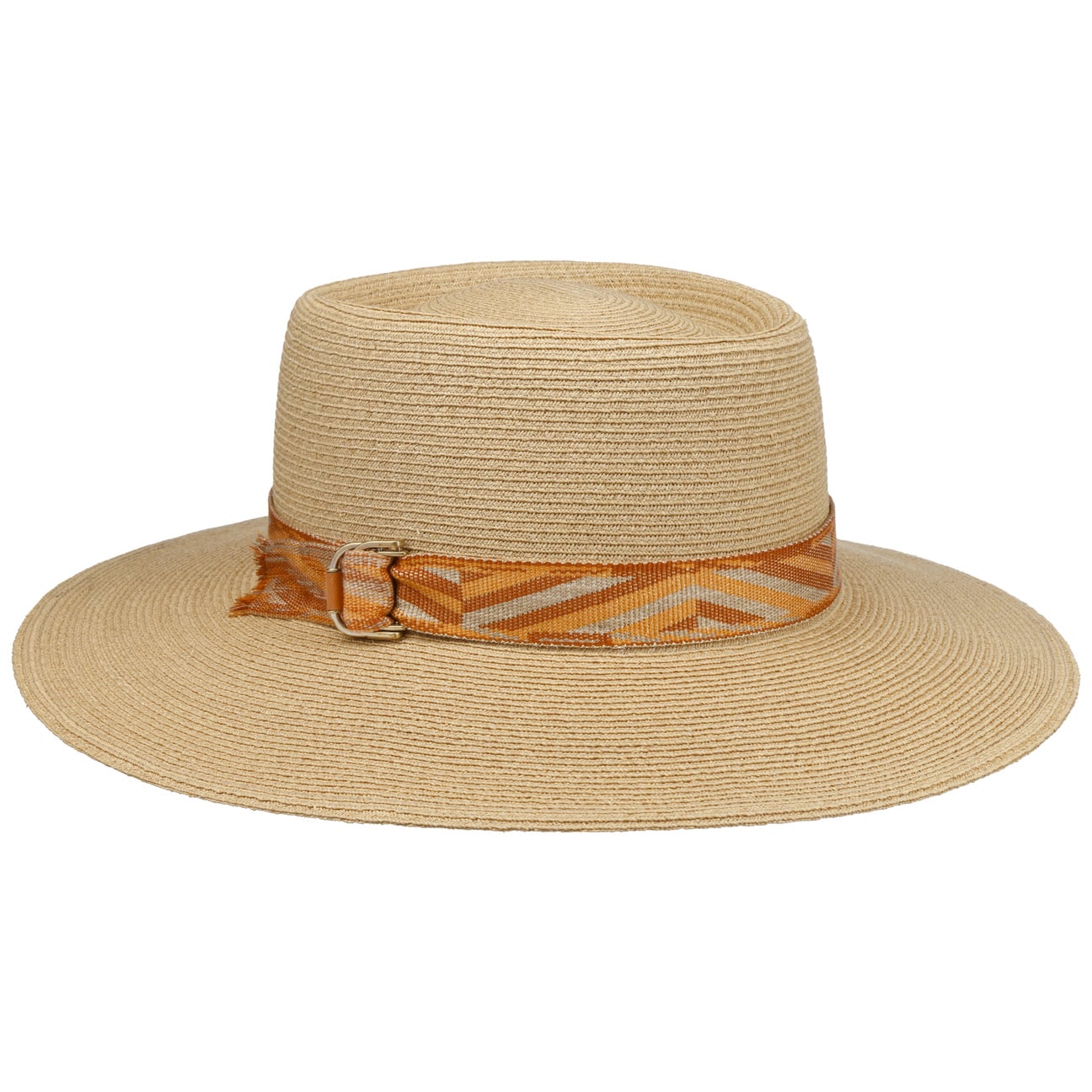 Stylish Astrid Raffia Straw Hat by Mayser - Women's Summer Beach Hat for Sun Protection, Travel & Outdoor Activities