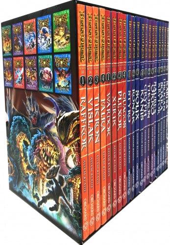 Beast Quest Heroes and Battles Collection - 20 Action-Packed Fantasy Adventure Books for Kids | Perfect for Young Readers & Classroom Libraries