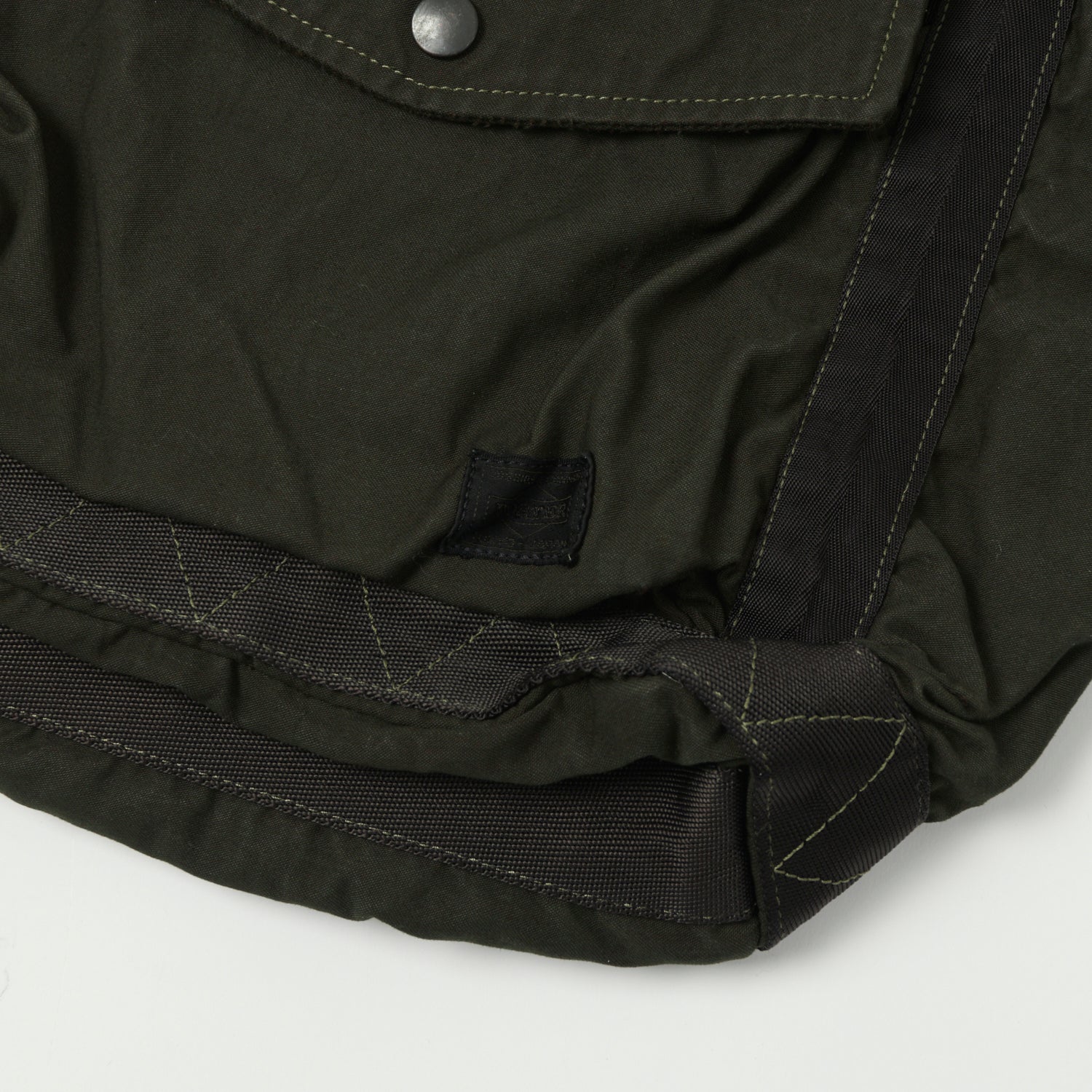 Porter Yoshida & Co. Small Crag Shoulder Bag in Khaki - Stylish & Durable Crossbody Bag for Travel, Work & Everyday Use