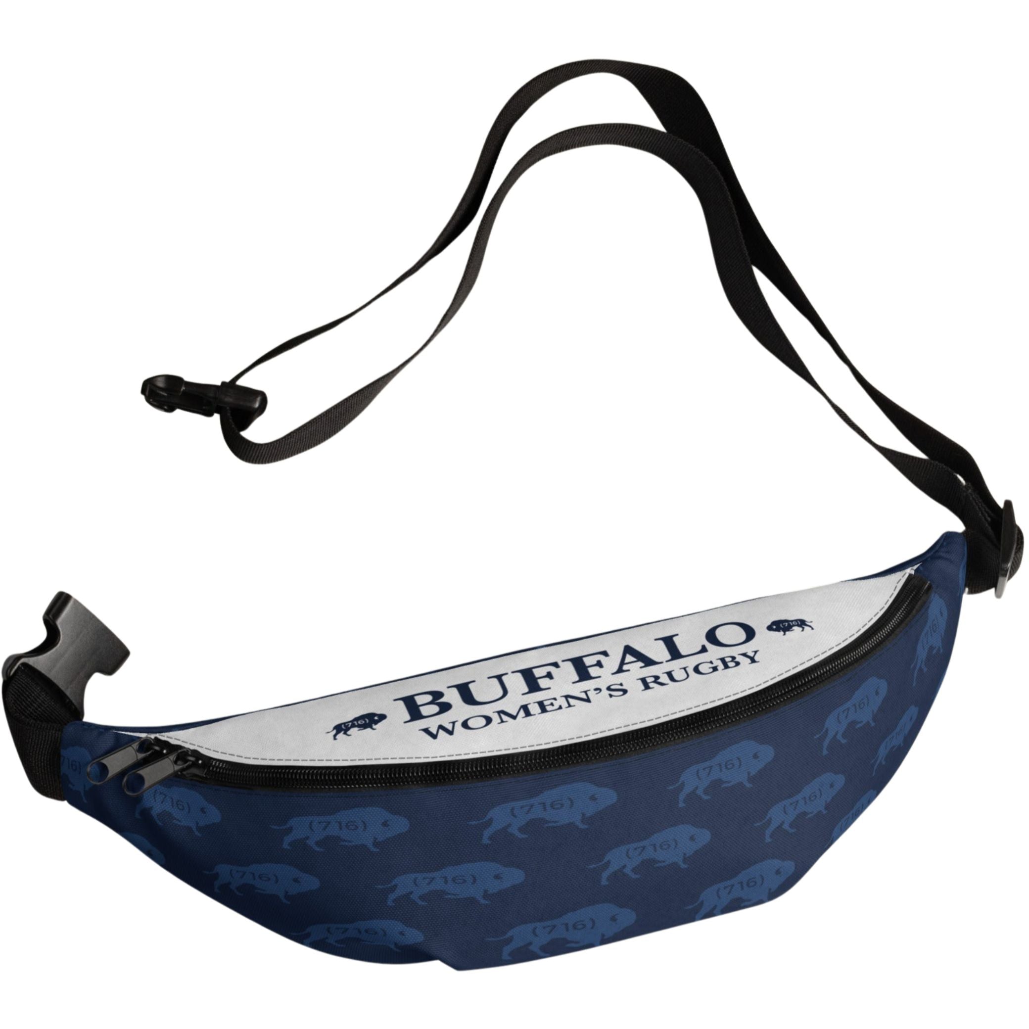 Buffalo WRC Fanny Pack - Waterproof Waist Bag for Hiking, Running, Travel & Outdoor Activities - Hands-Free Belt Bag with Adjustable Strap for Men & Women