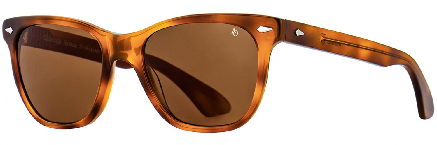 American Optical SARATOGA Classic Aviator Sunglasses for Men & Women - UV Protection, Polarized Lenses - Perfect for Driving, Outdoor Sports & Fashion
