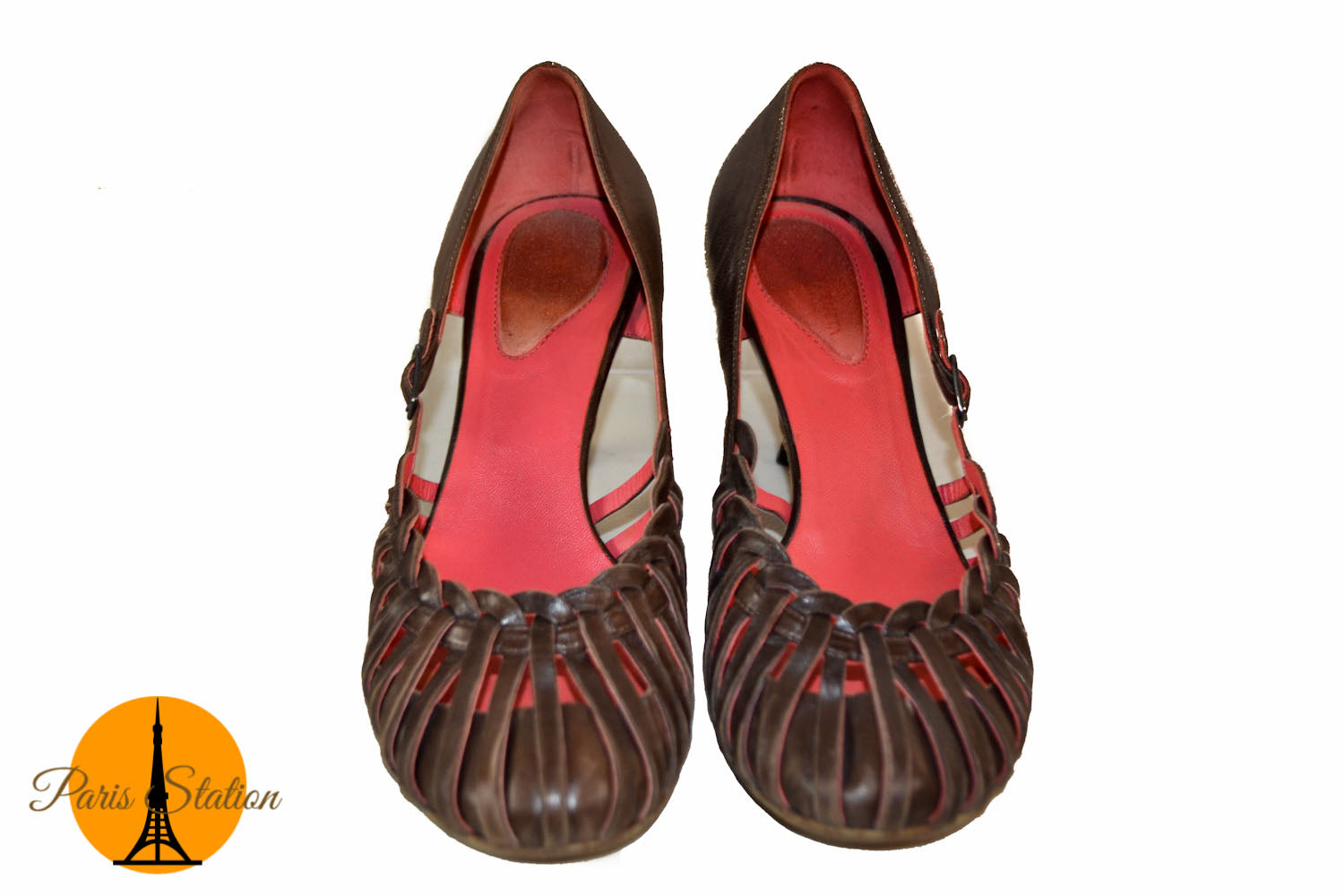 Authentic Bottega Veneta Brown Leather Sandals Women's Size 36.5 - Comfortable Luxury Footwear for Summer Vacations & Beach Outings