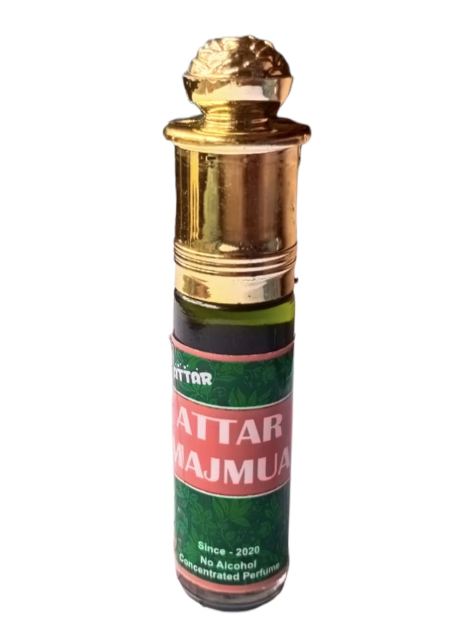 Attar Majmua Perfume Oil Roll On 6ml - Long Lasting Fragrance for Men & Women - Perfect for Daily Wear, Special Occasions & Gifting