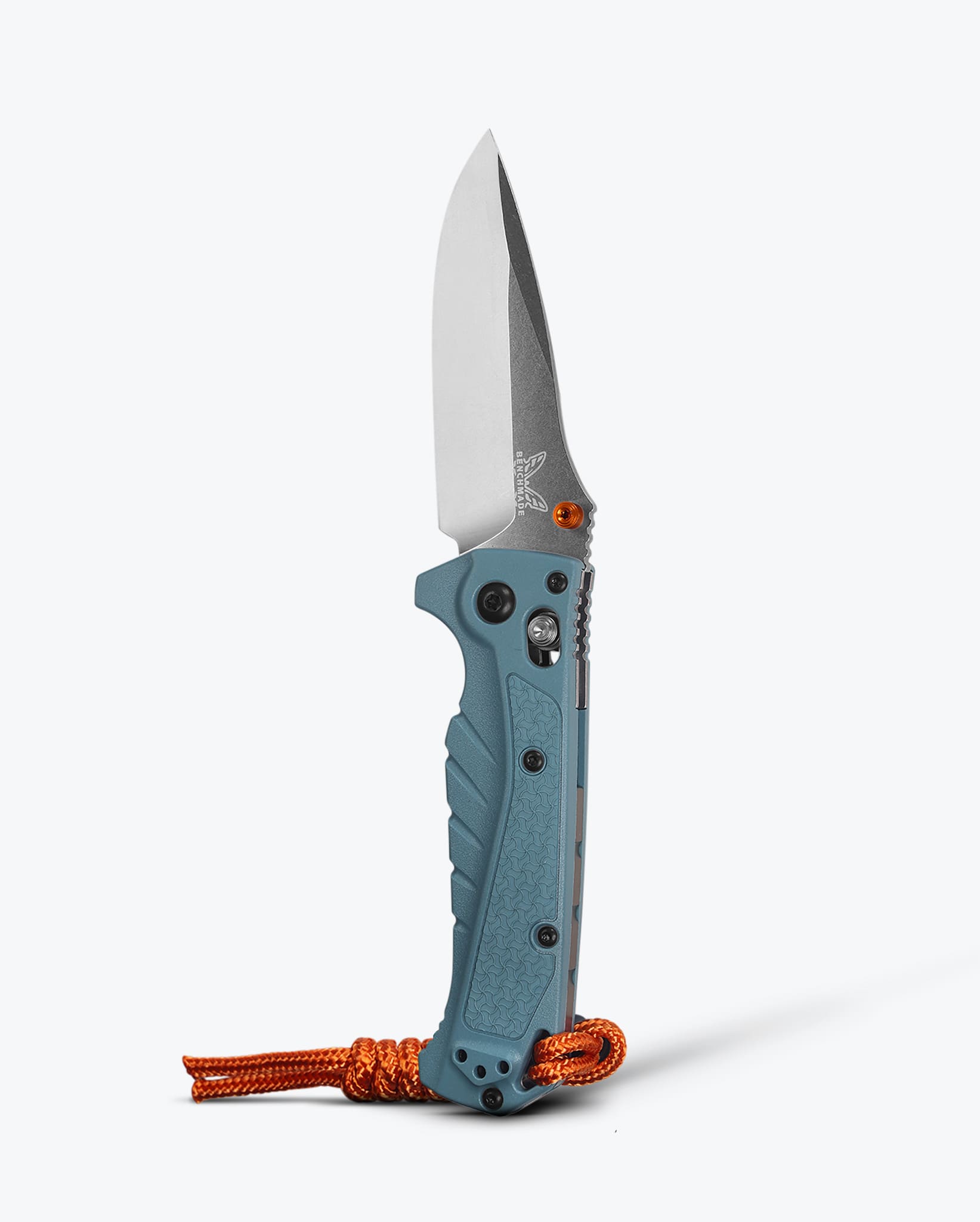Mini Adira™ Folding Pocket Knife - Depth Blue Grivory® Handle with Drop Point Blade | EDC, Camping, Hiking & Outdoor Survival Tool